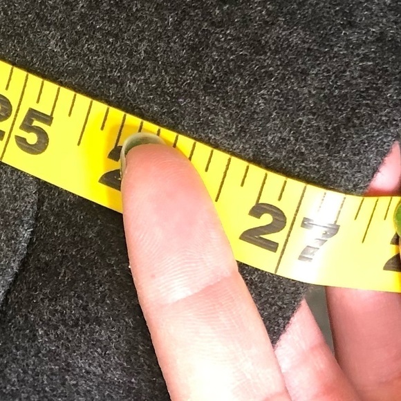 Lands End Vintage Wool Cashmere Coat 6P - Picture 7 of 7